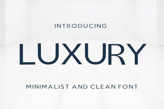 Luxury Font